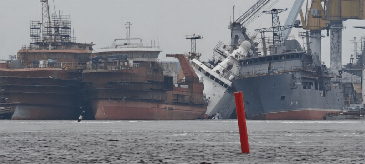 Ukrainian drone wrecks FSB’s new Arctic vessel