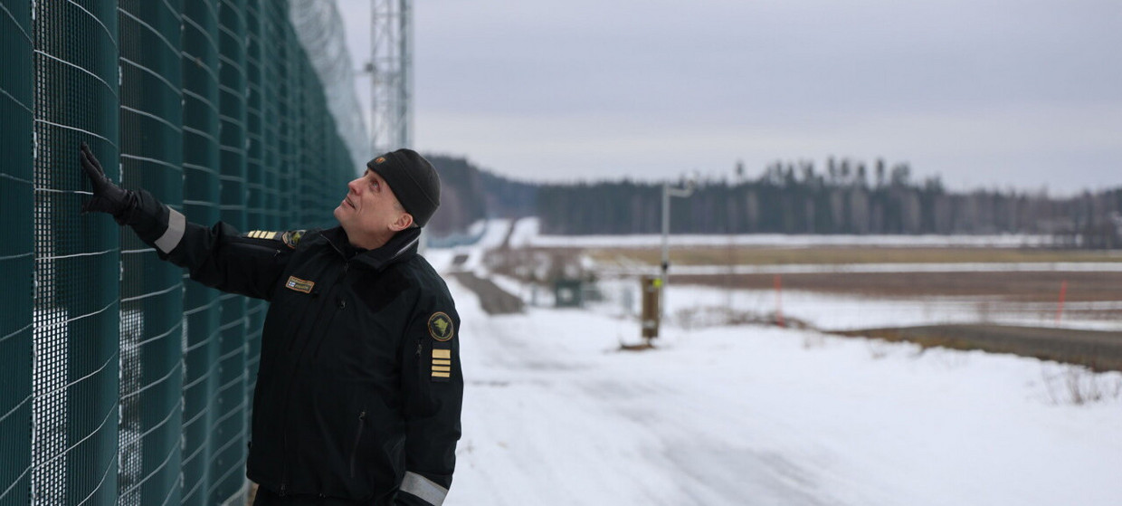 Three years of patrolling NATO's eastern border