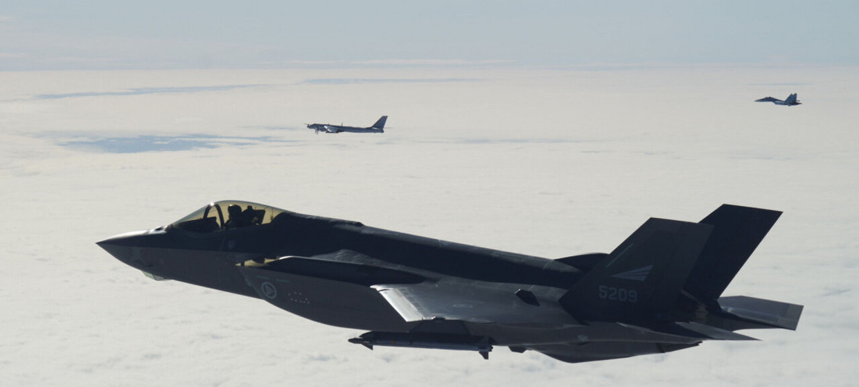 Norwegian F-35s track Russian bombers carrying long-range cruise missile