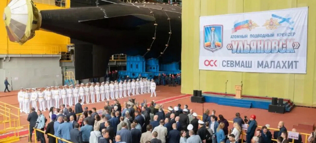 Sevmash launches Ulyanovsk multi-purpose nuclear-powered submarine